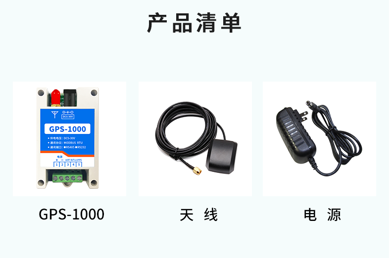 GPS-1000雙模定位，高精度、高速率