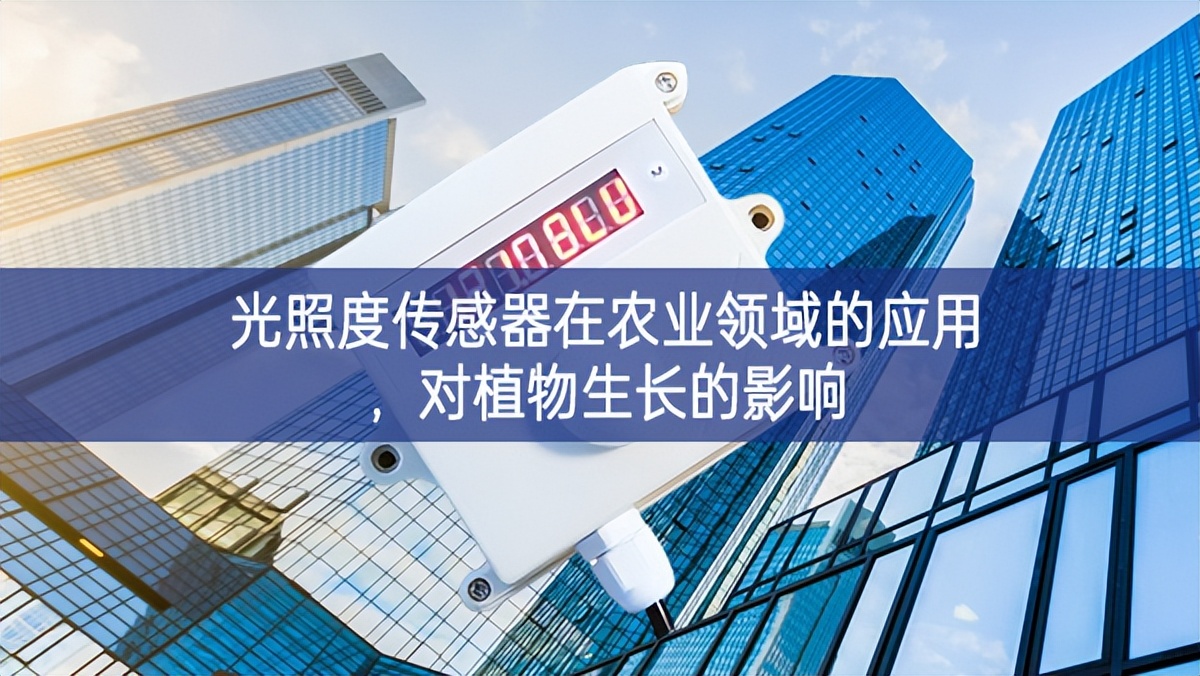 光照度傳感器在農(nóng)業(yè)領(lǐng)域的應(yīng)用，對(duì)植物生長的影響