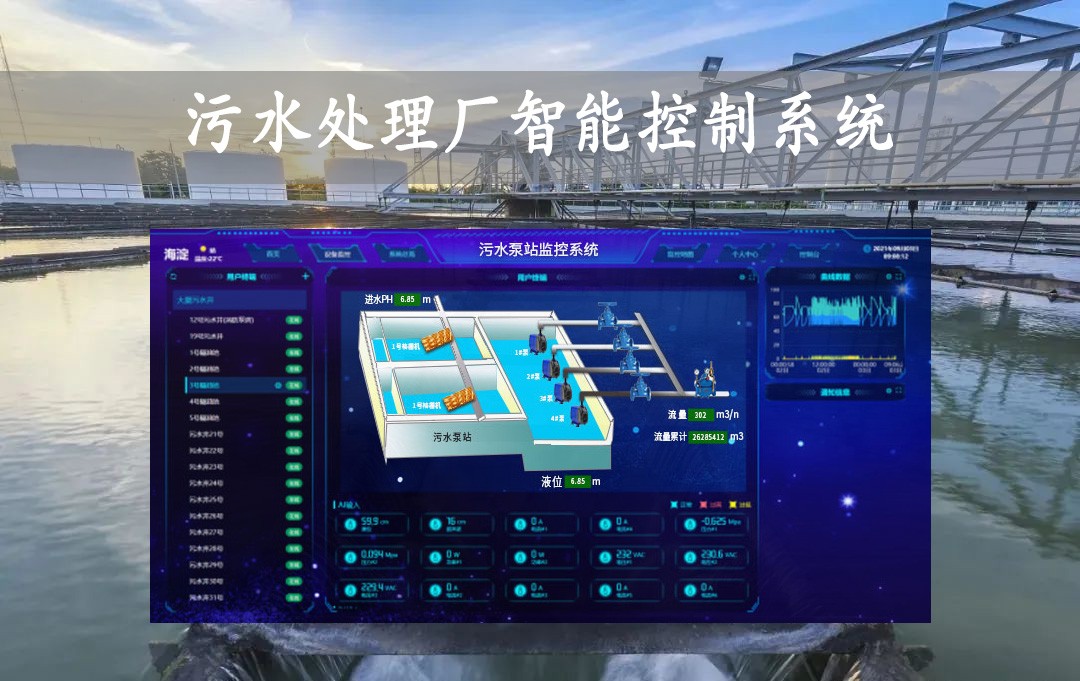 污水處理廠(chǎng)智能控制系統(tǒng)方案