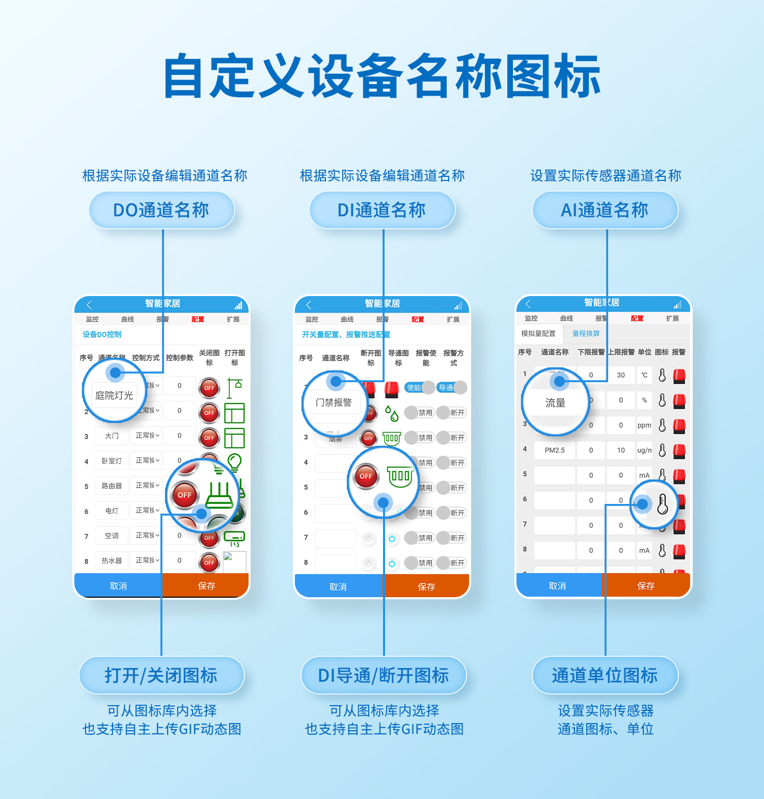 自定義設(shè)備圖標(biāo)名稱，方便分組