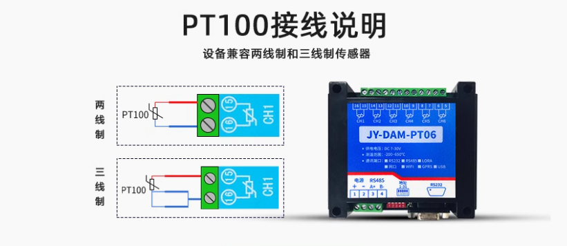 PT100接線說(shuō)明
