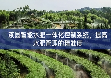 「智慧農(nóng)業(yè)」茶園智能水肥一體化控制系統(tǒng)，提高水肥管理的精準(zhǔn)度