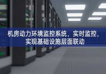 機(jī)房動(dòng)力環(huán)境監(jiān)控系統(tǒng)，實(shí)時(shí)監(jiān)控，實(shí)現(xiàn)基礎(chǔ)設(shè)施層面聯(lián)動(dòng)